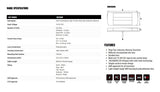 LED Combo Stop/Tail/Turn/Reverse & Reflector Lamp - Multi Volt 10-30V DC