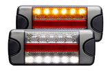 LED Combo Stop/Tail/Turn/Reverse & Reflector Lamp - Multi Volt 10-30V DC