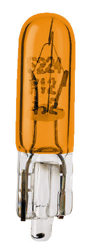 BULB 12v 5w WEDGE T10 AMBER 510
