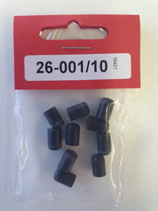 1/8 Inch Tube Cap Pack of 10