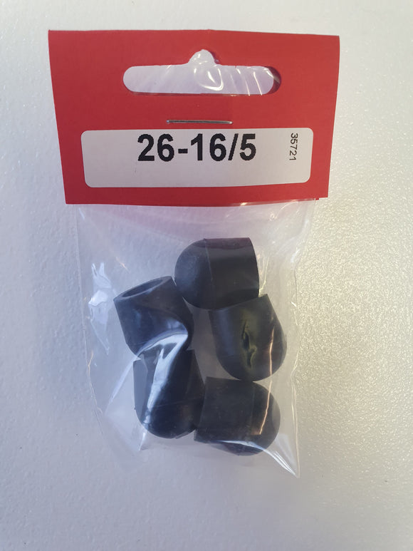 3/8 Inch Tube Cap Pack of 5