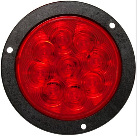 Lumenx Strobe Red 4 Inch Class 1 M/V Flange Mount