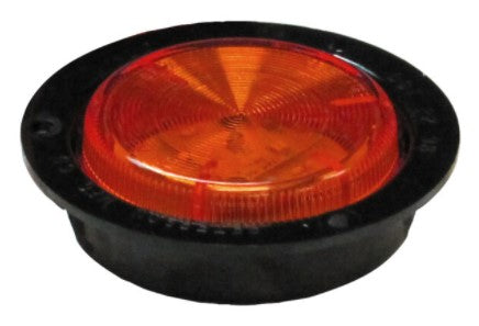 LED Marker Red 2.5 Inch Flush Mount