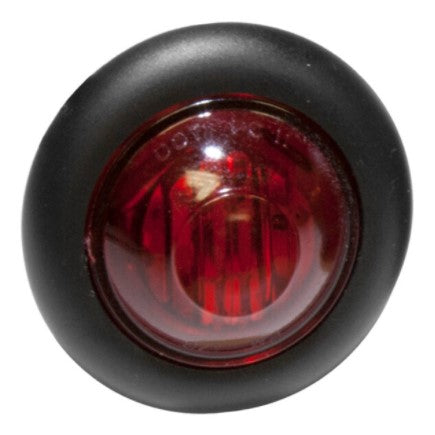 Dot Light LED Red 25mm Multi-volt with Grommet