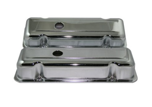 Rocker Cover Set Chrome Chev USA V6